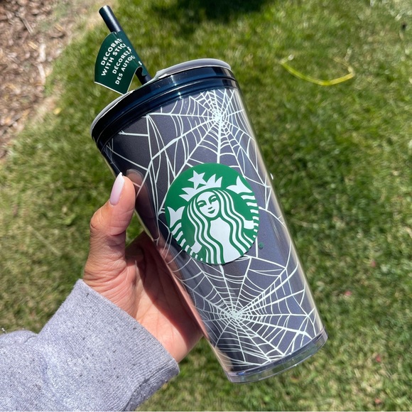 Glow in the dark Halloween Starbucks Tumbler - Picture 1 of 4